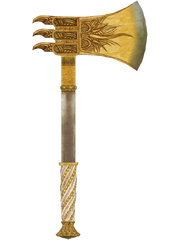 Golden War Axe