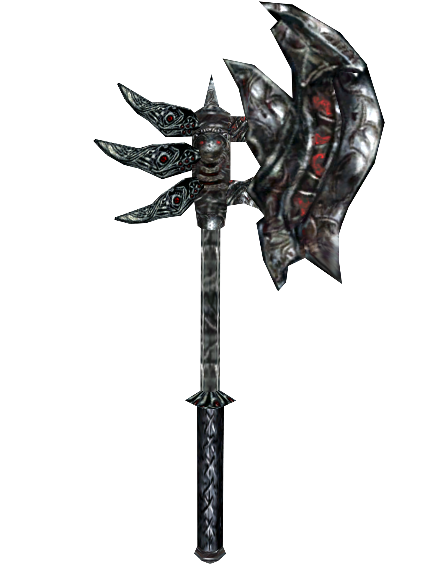 skyrim daedric battleaxe