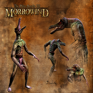 A Daedroth, as seen on a loading screen.