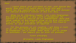 Brisienna's Letter
