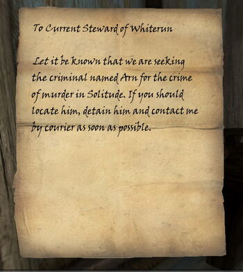 Letter from Solitude