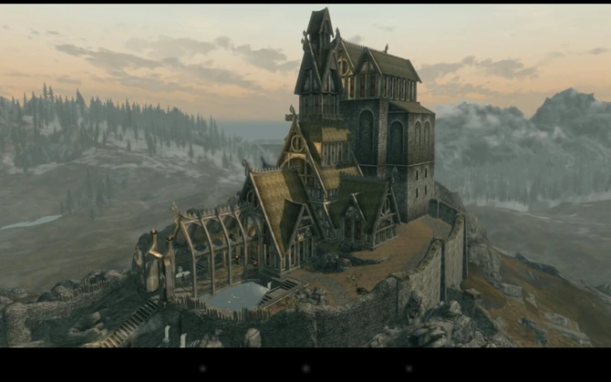 bellissima veduta del Dragonsreach