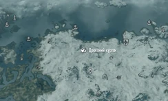 Драконий курган - Предгорья морского берега - Карта