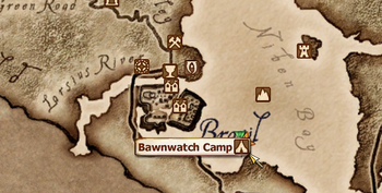 Bawnwatch Camp Maplocation