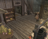 The inn's kitchen