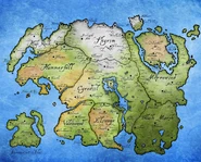 Mapa Tamriel
