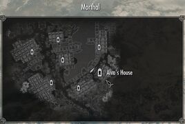 Alvas House Location