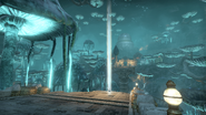 A Skyshard in Arkthzand Cavern.