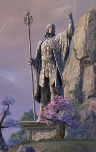 A estátua de Syrabane em .