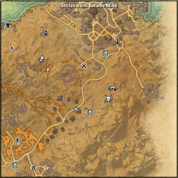 Strifeswarm Kwama Mine Map