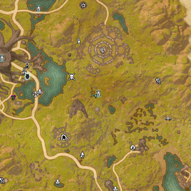 Ossuary Wayshrine Map