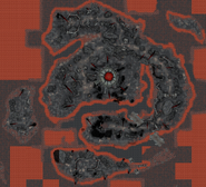 Local map of the Bruma Gate World. Starting location is the south east edge of the main Island.