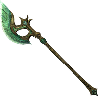 Glass battleaxe skyrim