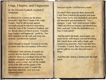 Hags, Harpies, and Hagravens