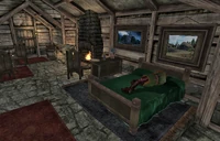 Inside Roland's Cabin