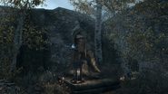 The Shrine of Talos, at the graveyard.