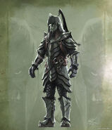 An Orc wearing Orcish Armor.