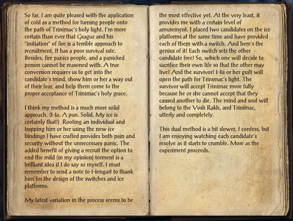 Ushenat's Notes | Elder Scrolls | Fandom