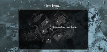 Comerciante Cauce Boscoso Map