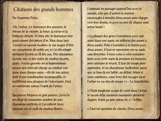 Citations Des Grands Hommes Wiki The Elder Scrolls Fandom