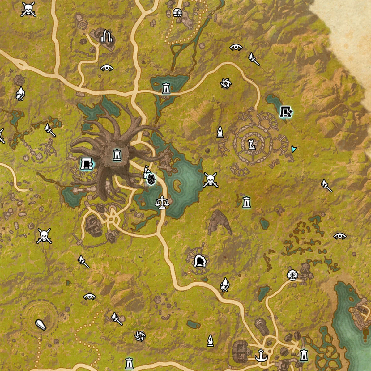 Пустыня алик'р карта. Исследование кузнеца. Западный скайрим teso. Исследование кузнеца. Teso исследование кузнеца тенетопь.