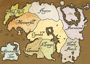 Mapa Tamriel