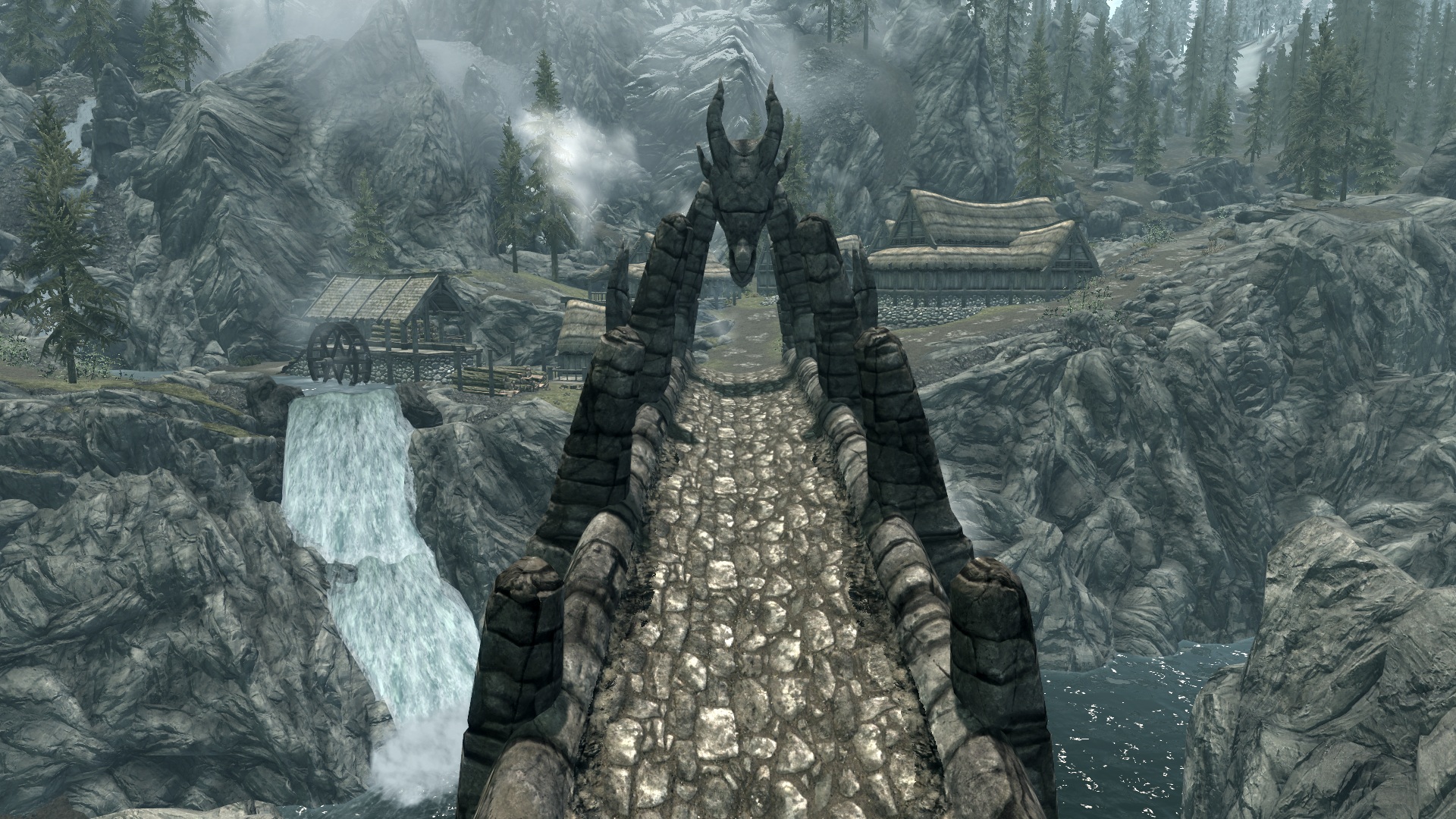 Dragon Bridge Skyrim Map Dragon Bridge (Skyrim) | Elder Scrolls | Fandom