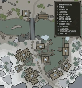 Mapa Morthal