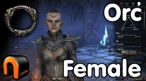 Elder Scrolls Online - Orc Female - Character Creation