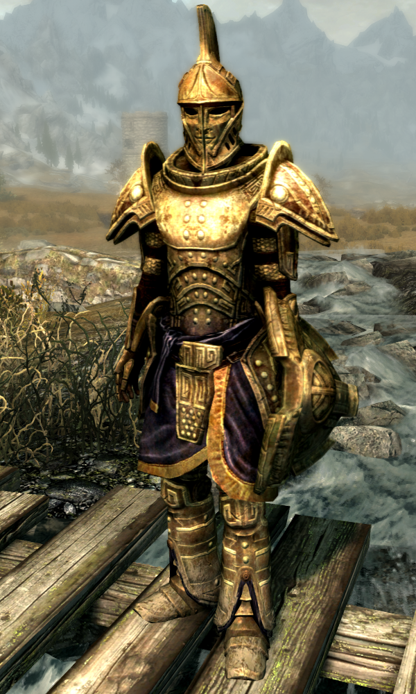 skyrim wolf knight armor