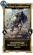 Riften Lawkeeper in Legends.
