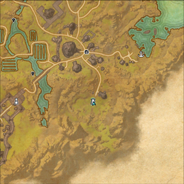 Dhalmora Wayshrine Map