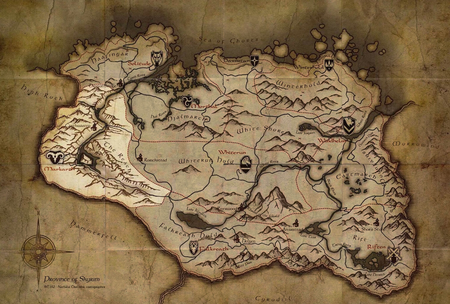 Eso Map Of The Reach The Reach | Elder Scrolls | Fandom