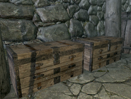 Player's evidence chest is the one on the left