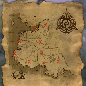 Psijic Map Of Morrowind And Skyrim Eso Psijic Map Of Valenwood | Elder Scrolls | Fandom