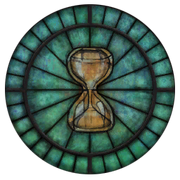 Akatosh Stained Glass Circle