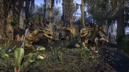 Murkmire berserkers, surrounded by flytraps.