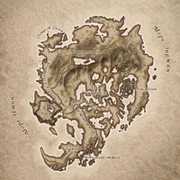 Карта Дрожащих Островов