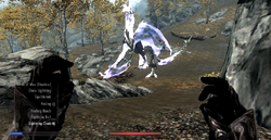 Disintegrate Dragon (Skyrim)