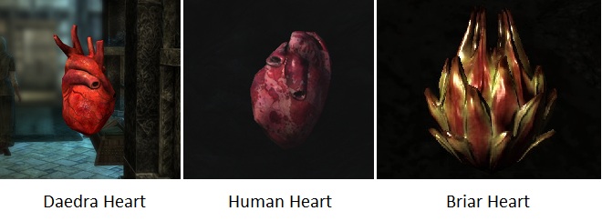 skyrim who sells daedra hearts