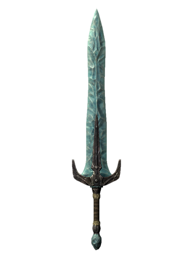 skyrim sword drawing