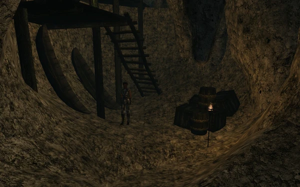 Под лестницей