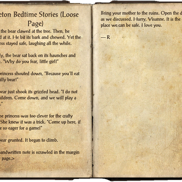 Breton Bedtime Stories Loose Page Elder Scrolls Fandom With literally hundreds of categories and subjects, we have a bedtime story for everyone. breton bedtime stories loose page