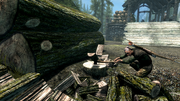 Faendal - Woodchopping (Skyrim)
