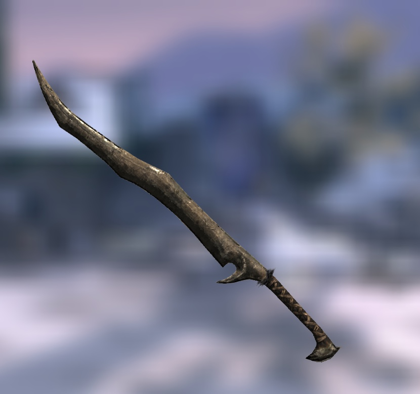 skyrim orcish greatsword