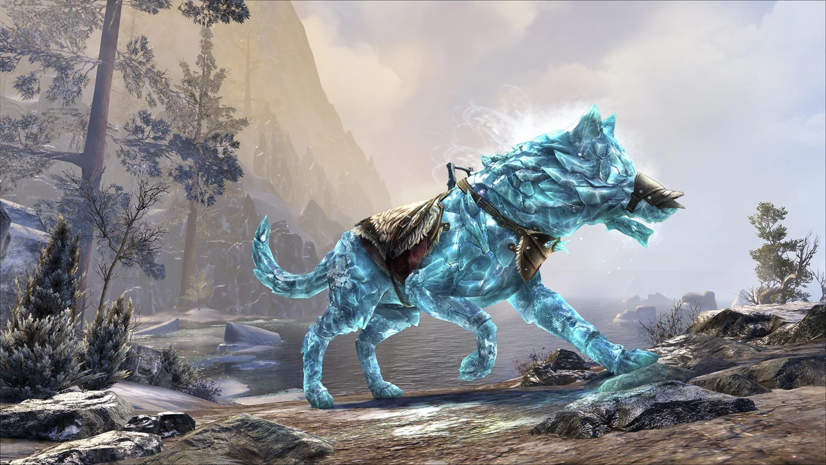 Frost Atronach Wolf (Mount) Elder Scrolls Fandom