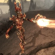 Spalona wiła z gry The Elder Scrols V: Dragonborn