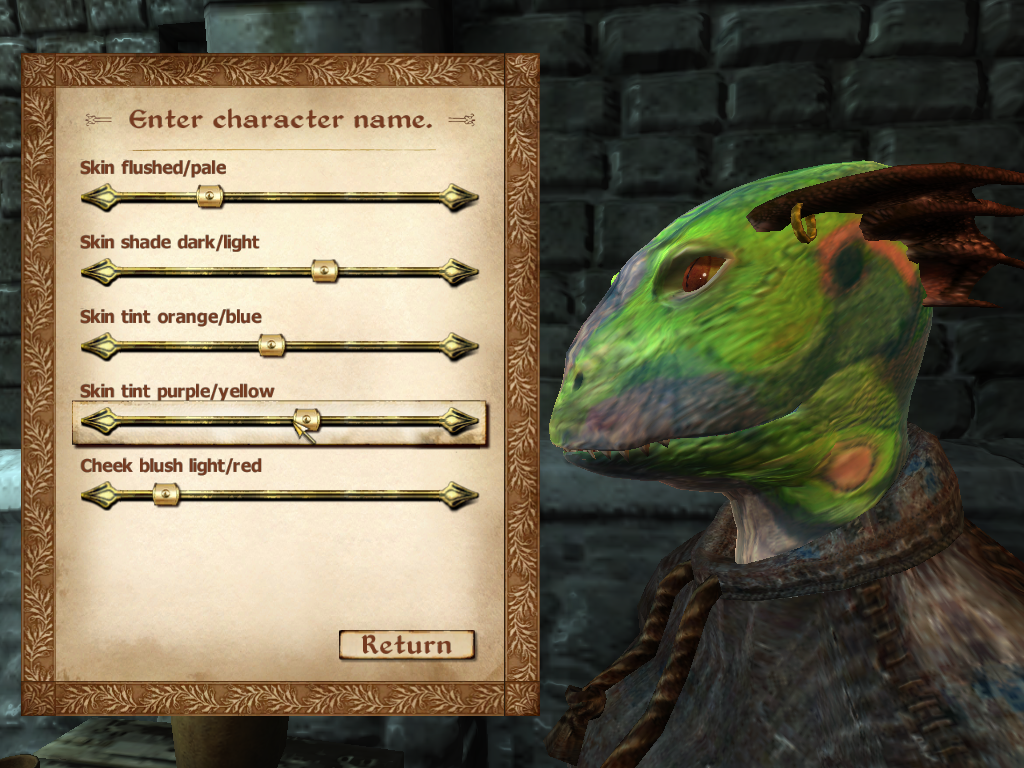 Character Creation Oblivion Elder Scrolls Fandom