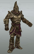 The full set of Dwarven Armor.