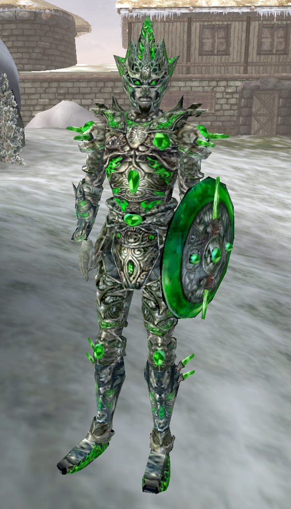 skyrim glass armor female